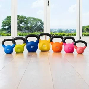 METIS Neoprene Kettlebells (9lbs to 62lbs) | Home Training and Gym Fitness Kettlebells | Kettlebell Workout Weights