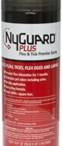 MGK – 806014 – NyGuard Plus Flea & Tick – Premise Spray – 17 oz, White (aerosol)