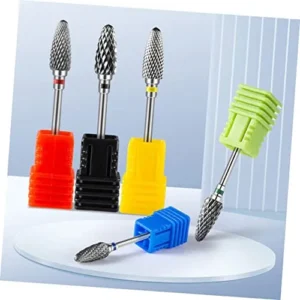 Mipcase Nail Polisher Replacement Multitools Metal Nail Drill Bits Portable Drill Irish Accessories for Women Nail Sanding Drill Bits Multipurpose Tungsten Steel Alloy