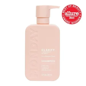 MONDAY HAIRCARE Clarify Shampoo 12oz for Oily Hair, Made with Grapefruit Extract, Coconut Oil and Vitamin E (354ml)