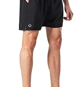 NAVISKIN Men’s 5 inch Running Shorts Lightweight Quick Dry Workout Shorts Zipper Pocket