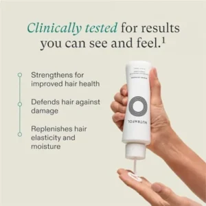 Nutrafol Conditioner, Physician-formulated for Thinning Hair, Moisturizing, Strengthening and Color Safe, Lightweight Protection – 8.1 Fl Oz Bottle