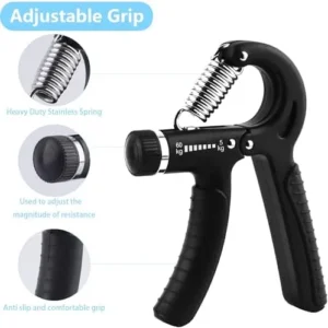 Open up to love Hand Grip Training Kit, adjustable grip, finger stretcher, finger exerciser, grip ring and stress ball, easy to carry and suitable for exercise anywhere