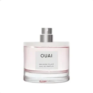 OUAI Melrose Place Eau de Parfum – Elegant Womens Perfume for Everyday Wear – Fresh Floral Scent has Notes of Champagne, Bergamot and Rose with Delicate Hints of Cedarwood and Lychee (1.7 Oz)