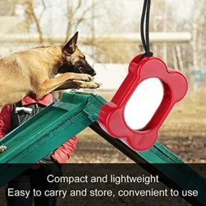 Pet Dog Training Clicker Durable Lightweight Easy to Use, Pet Behavioral Training Obedience Aid with Hanging Rope Three Gears for Cats Puppy Birds Horses 5PCS