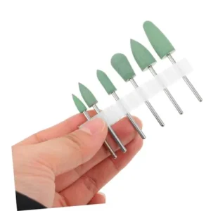 POPETPOP Nail Accessories 6pcs Nail Polish Set Nail Clippers Acrylic Stainless Steel Women’s Nail Bits