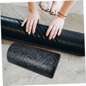 POPETPOP Yoga Column Pilates Yoga Exercise Tool Yoga Supplies Half Foam Rollers Half Roller Muscle Massage Roller Yoga Balance Roller Column Shaft Fitness Semicircle Equipment Epp