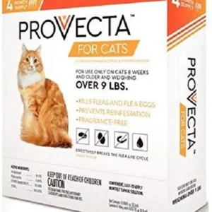 Provecta 4 Doses for Cats, Small/Over 9 lb