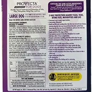 Provecta Advanced For Dogs 21-55 lbs. (4 Dose)