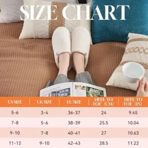 RDHOSUPY Fuzzy Cozy House Slippers for Woman,Comfy Warm Winter Fall Indoor ladies Slippers,Slip On Washable Trendy for Women Indoor and Outdoor