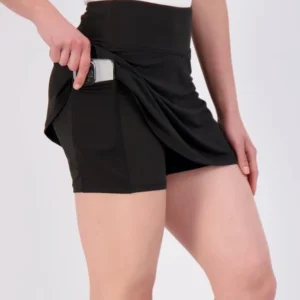 Real Essentials 4 Pack: Women’s Active Skort Lightweight Comfy & Breathable Tennis Golf Skirt (Available in Plus Size)