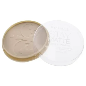 Rimmel London Stay Matte – 011 Creamy Natural – Pressed Powder, Lightweight, High Coverage, Shine Control, 0.49oz