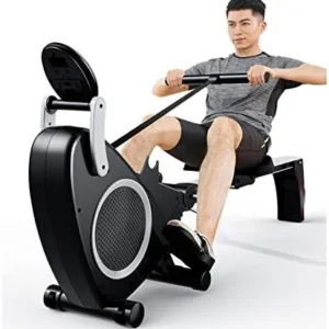 Rowing Machine Fitness Magnetic Rowing Machine Rower with LCD Monitor