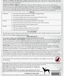 SENTRY PET CARE Fiproguard for Dogs, Flea and Tick Prevention for Dogs (45-88 Pounds), Includes 3 Month Supply of Topical Flea Treatments