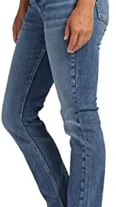 Silver Jeans Co. Women’s Most Wanted Mid Rise Straight Leg Jeans