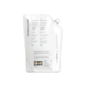 simplehuman Moisturizing Liquid Hand Soap Refill Pouch, 34 Fl Oz (Pack of 1), Fragrance Free, Count