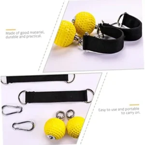 SOLUSTRE 2 Sets Pull-up Grip Forearm Strengthener Hand Grip Exercise Grip Strength Trainer Ball Cannonball up Grips Small Glasses Drinking Fitness Household Accessories Polyester