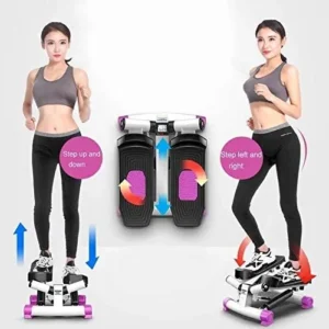 Stepper Stair Stepper Indoor Fitness Stair Stepper Stepper Indoor Fitness Twist Stair Stepper Aerobic Trainer Step Machine for Home and Office Fitness Running Machine