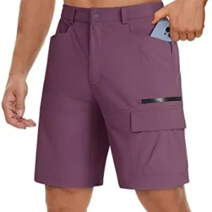 TACVASEN Men’s Summer Outdoor Shorts Quick Dry Cargo Casual Hiking Shorts