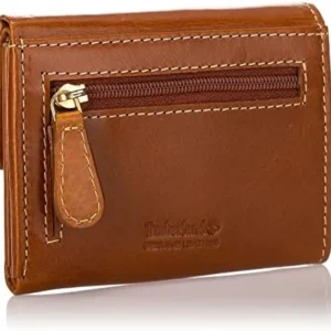 Timberland Women’s Leather RFID Small Indexer Snap Wallet Billfold