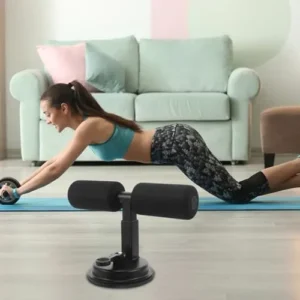 Toddmomy Suction Cup Sit-up Bar Assist Device Sit-up Floor Bar Sit Up Device Ab Training Sit Up Bar