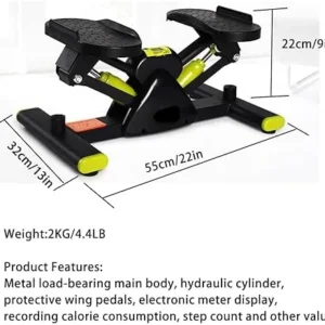 V-Shape Stepper,Stepper Machine,Steppers for Exercise,Mini Stepper,Stair Stepper,Mini Steppers for Exercise,Stair Steppers for Exercise at Home, Multi-Functional Leg Training