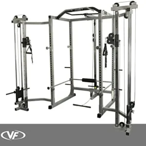 Valor Fitness BD-11 Heavy Duty Power Rack/Squat Rack w/Chrome Pull Up Bar and Power Cage Bundle Optins for a Complete Weightlifting Home Gym (BD-11 Power Rack)