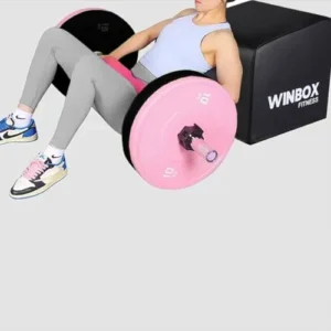 WINBOX Hip Thrust Machine, Workout Box for Hip Thrust, Core & Ab Strength Training, Glute Workout Equipment for Home and Gym – Medium Size