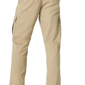 Wrangler Authentics Men’s Relaxed Fit Stretch Cargo Pant, Elmwood, 38W x 29L