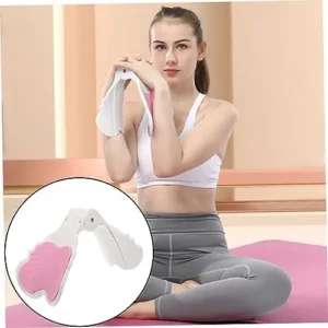 Yardwe 3pcs Leg Clip Buttocks Trainer Yoga Accessories Hip Trainer Buttocks Lifting Butt Exercise Thigh Leg Exerciser Hip Beautifier Pelvic Correction Abs Sports Fitness Beauty Device