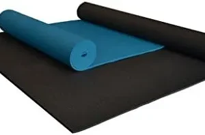 YogaAccessories Extra Wide and Extra Long 1/4” Deluxe Yoga Mat