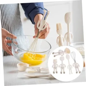 Zerodeko 1 Set Baking Tool Set Bread Dough Whisk Silicone Cooking Utensils Silicone Egg Mixer Non Stick Baking Tools Silicone Spoon Ladle Itchen Gadgets Brush Kitchen Dressing