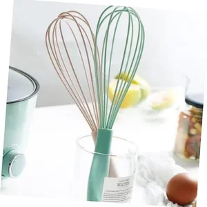 Zerodeko 3pcs Balloons Whisk Egg Beater Blender Egg Beaters Hand Handheld Mixer Hand Blenders Hand Held Mixer Blender Handheld Manual Blender Kitchen Gadget for Stirring Baking Tools