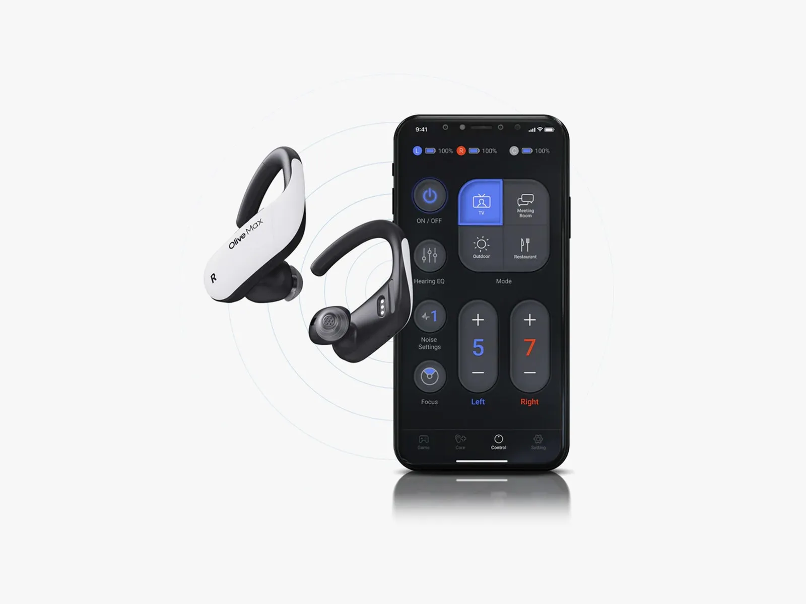 Olive Union Olive Max Hearing Aids: For Mild Hearing Loss